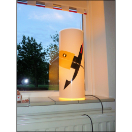 LAMP 5 | Hoogte 52 cm, doorsnede 20 cm | € 100,00